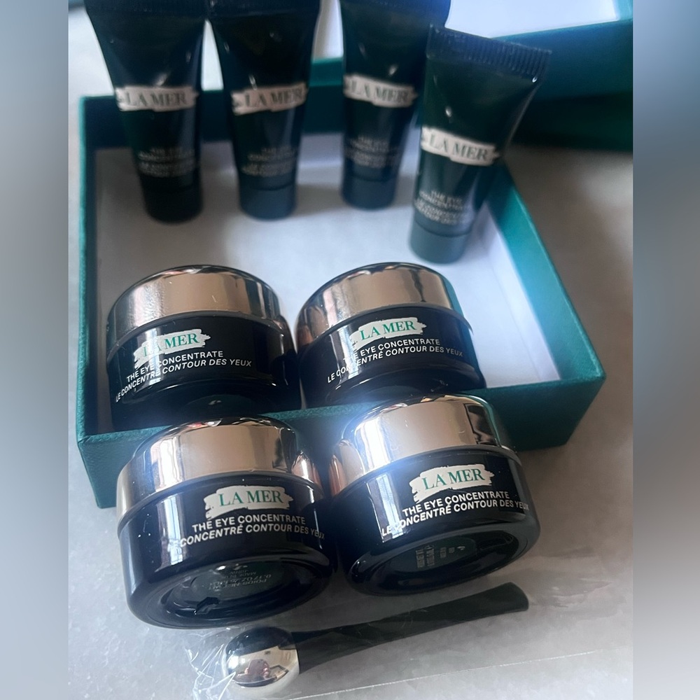 La mer the eye concentrate travel size 4 x 5 ml + 4 x 3 ml